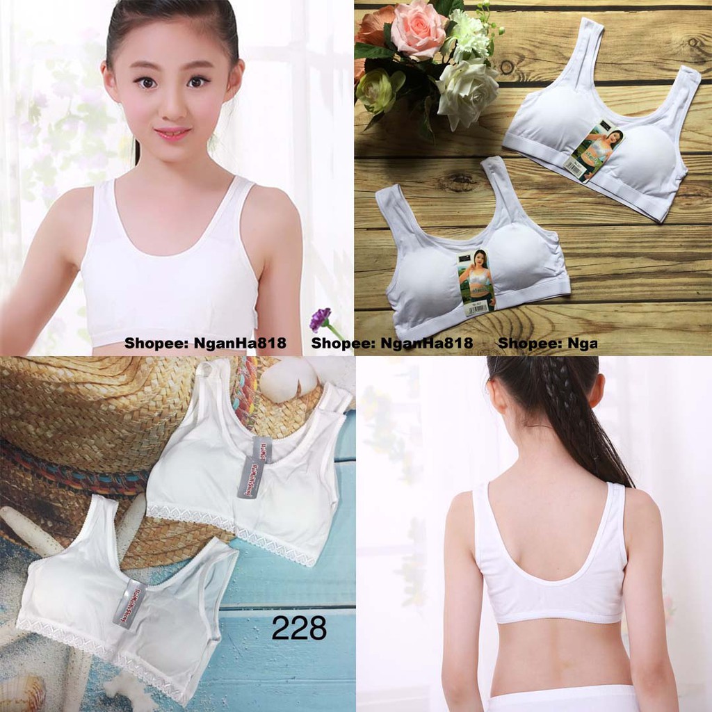 Áo lót học sinh cấp 1 và cấp 2 mút mỏng nhẹ thoáng