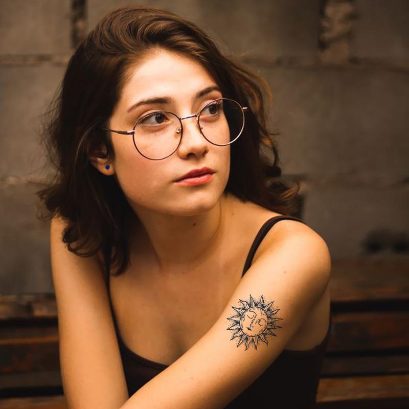 【SIYA Magic Tattoo】Hình Xăm Dán Tạm Thời 10-15 Ngày Chống Nước 18CM*11CM
