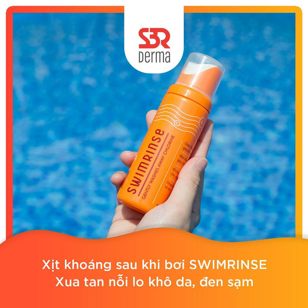 Chai xịt khoáng khử Clo sau khi bơi SwimRinse