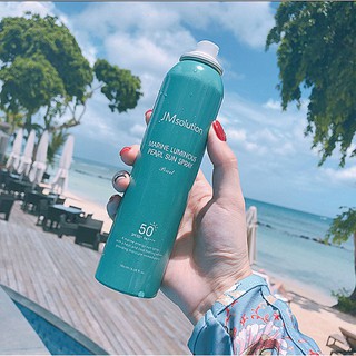 (chính hãng) Xịt chống nắng jm solution marine luminous pearl sun spray