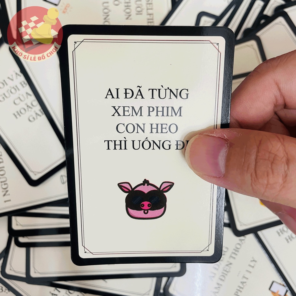 Bộ bài gây cười &quot;Phê Far&quot; - Drinking Game chơi vui vẻ với bạn bè hội nhóm, đem lại cảm xúc gần gũi