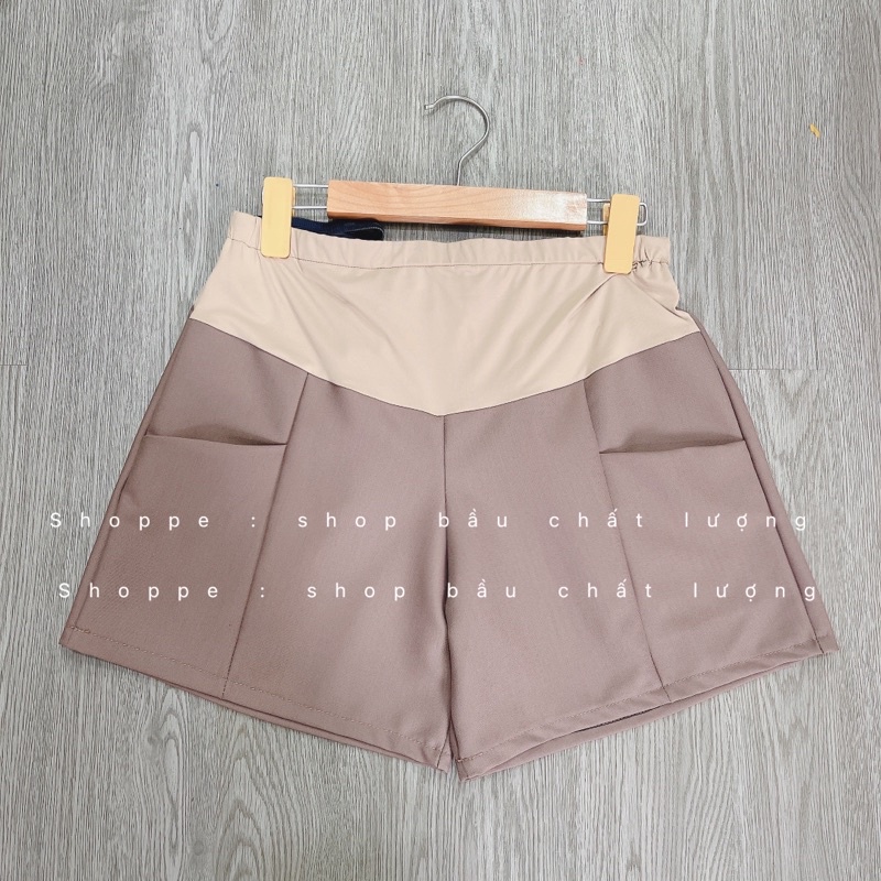 SOOC BẦU QUẦN BAGGY VẢI THÔ LỤA XUẤT SIÊU ĐẸP ẢNH THẬT TỰ CHỤP