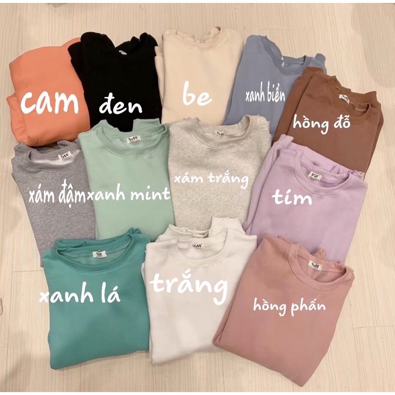 áo nỉ bông trơn | BigBuy360 - bigbuy360.vn