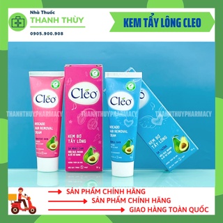 KEM TẨY LÔNG CLEO 50G - GEL LÀM DỊU DA , SẠCH LÔNG NHANH TRONG 5 PHÚT