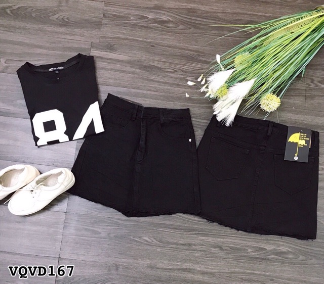 Quần váy đen VQVD167