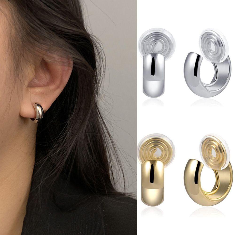 PINEVN Khuyên Vành Tai Đính Đá Thời Trang Dành Cho Nữ