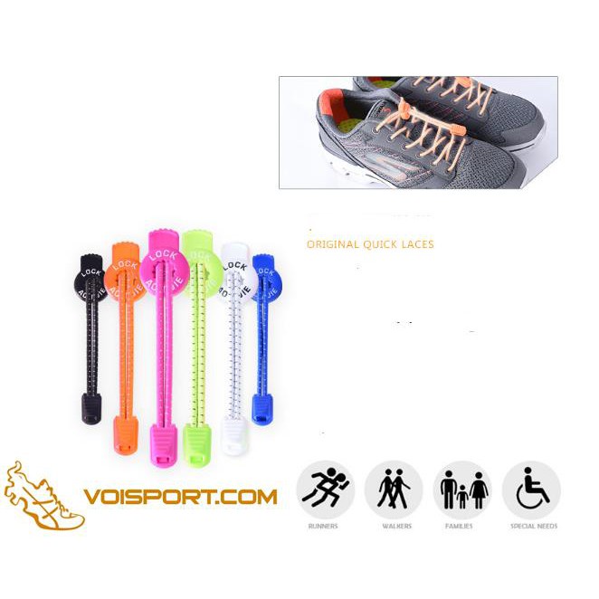 Dây buộc giầy Lock Laces