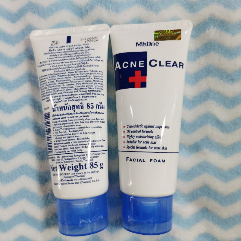 SỮA RỬA MẶT ACNE CLEAR MISTINE