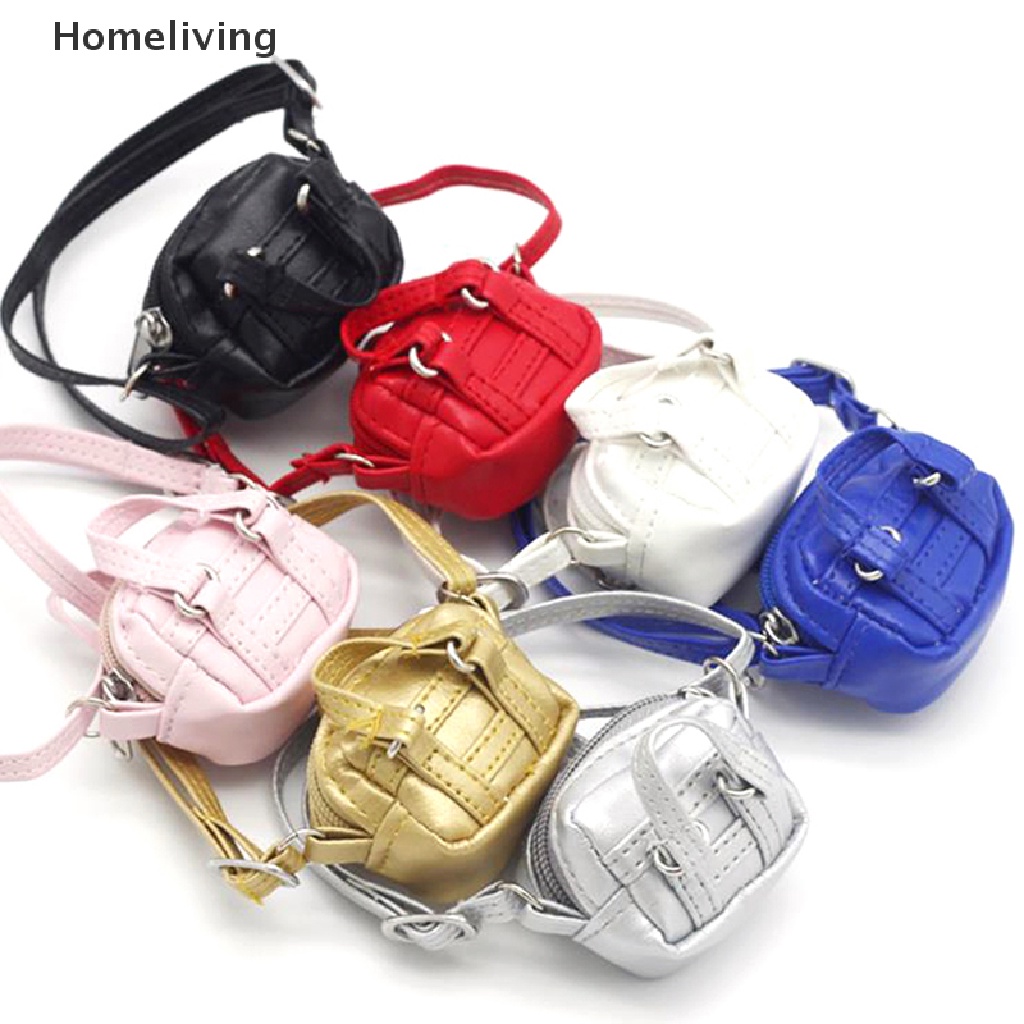 1 Túi Xách Da Đeo Vai Cho Búp Bê Tỉ Lệ 1 / 6 1 / 6