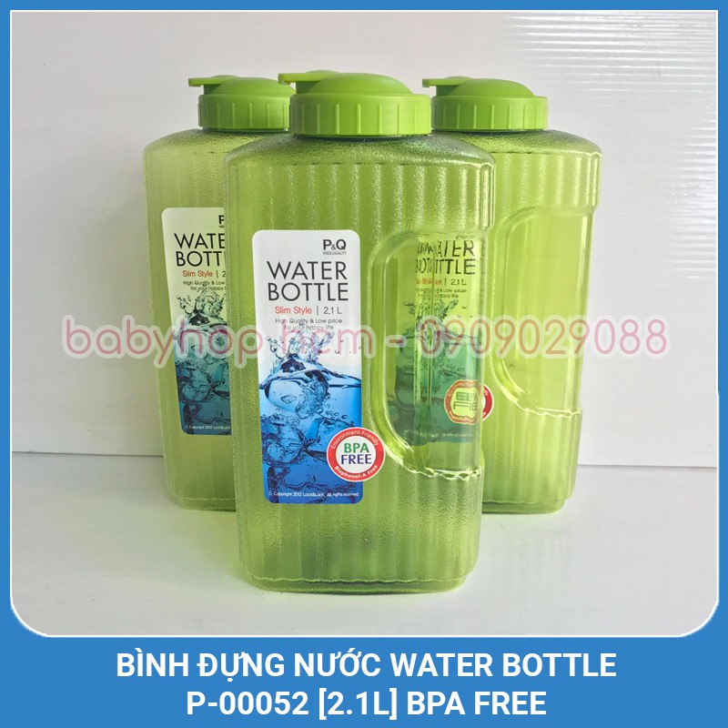 Bình Đựng Nước Lock&Lock Water Bottle P-00052 [2.1L] BPA Free Hàng P&Q