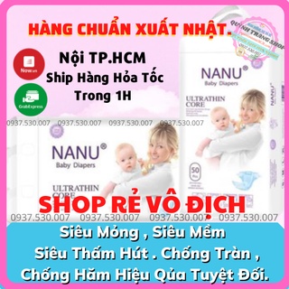 Tả Quần _Tã nanu Siêu Mỏng , Chống Hăm 100M/100L/100XL/100XXL/100XXXL