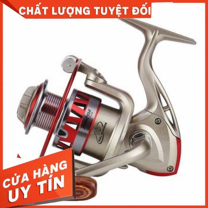 Máy Câu Cá  YOMOSHI DF 4000-7000 KIM LOẠI ( TẶNG NGAY CƯỚC SHIMANO 100M CACBON ) MÁY CÂU CÁ MÁY CÂU ĐỨNG KIM LOẠI