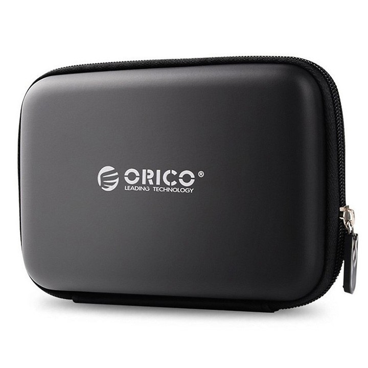 Túi chống sốc ổ cứng 2.5 Orico PHB-25 màu đen - Hàng Đẹp có vân