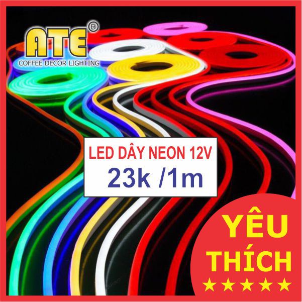 Led dây neon 12v LTP uốn chữ quảng cáo nhiều màu – kích thước: 1m – LTPVietnam – top1shop