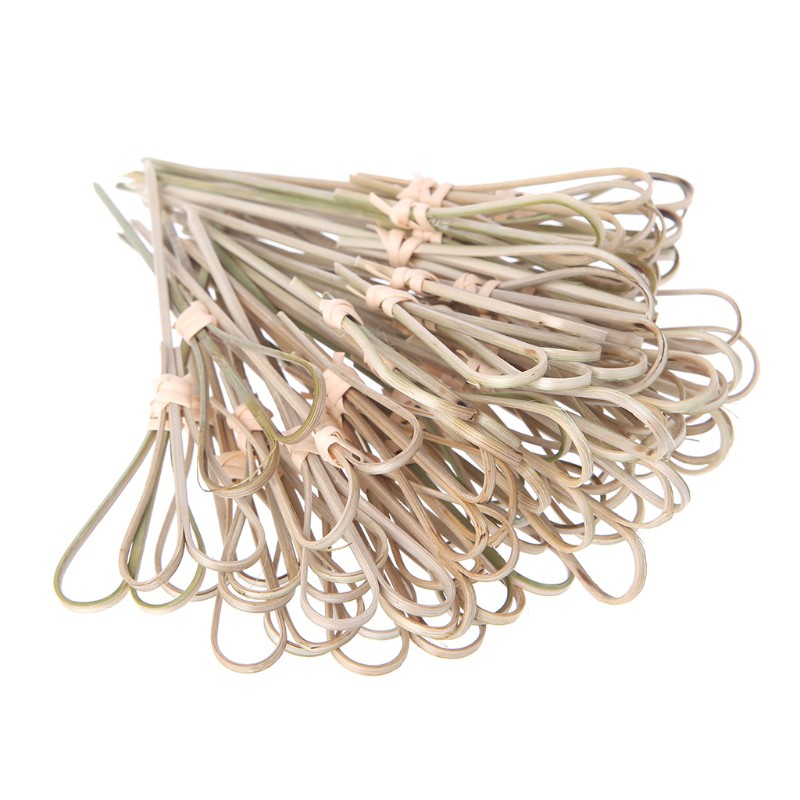 Set 50 tăm tre dùng một lần trang trí cocktail cho bữa tiệc sáng tạo tiện dụng