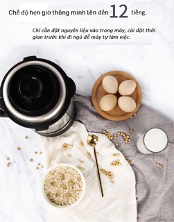 Máy xay sữa hạt đa năng RANBEM 769S Bản tiếng việt ( tặng 101 công thức làm sữa hạt )
