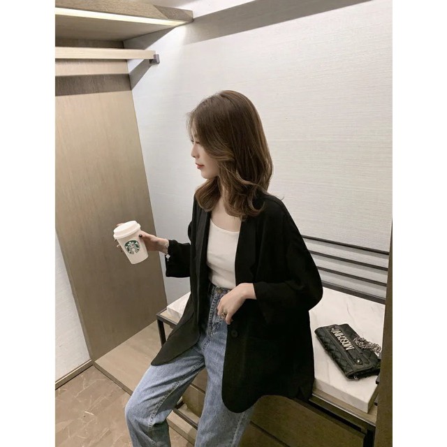 Áo vét nữ blazer nữ 4 màu size 50-70kg | BigBuy360 - bigbuy360.vn