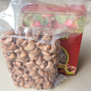 NET 350gr HẠT ĐIỀU LỤA RANG MUỐI CAO CẤP QUÂN ĐẠT - QUANDAT CASHEW