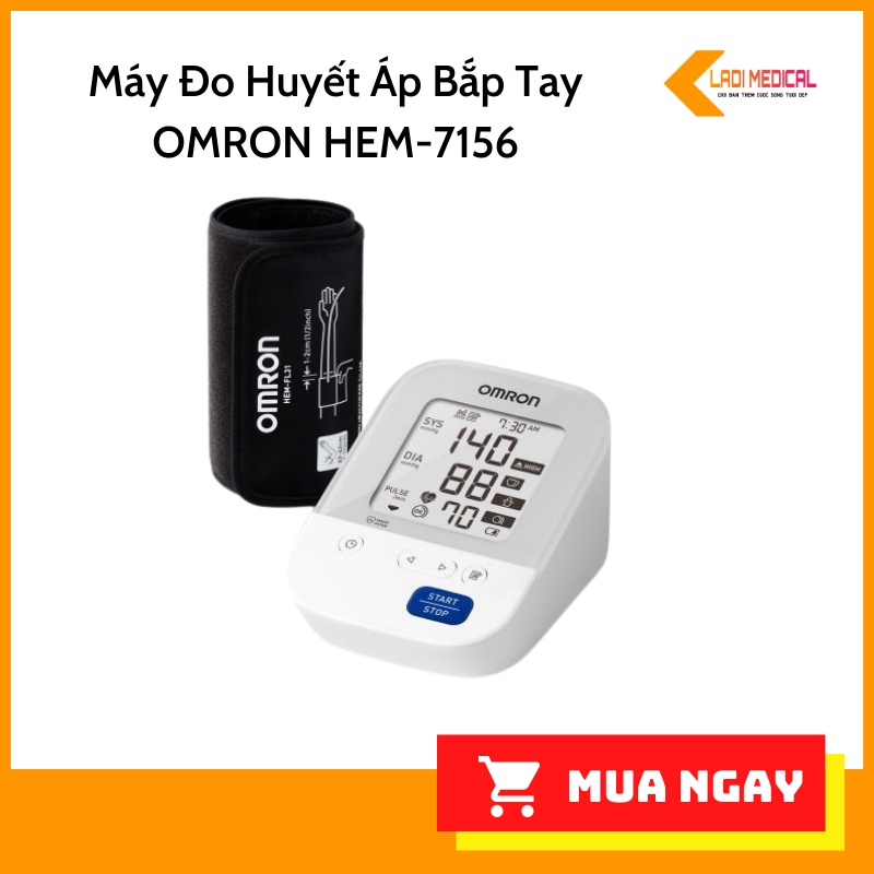 Máy Đo Huyết Áp Bắp Tay OMRON HEM-7156