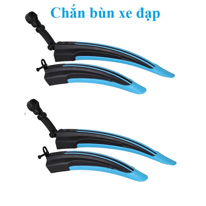 Dè (Chắn Bùn) 2 Sọc Màu Xe Đạp Leo Núi - Màu xanh dương