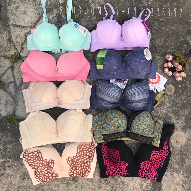 [Size 32/A70] Áo Ngực Ren Cotton Loại Đẹp - Hàng TQXK (Mã 56-65)