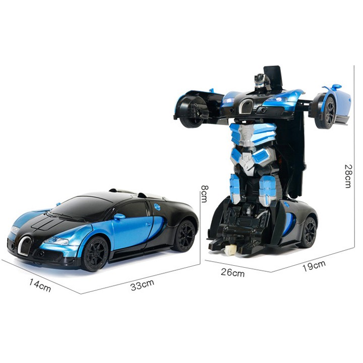 Ô tô điều khiển từ xa biến hình Robot - OTO0