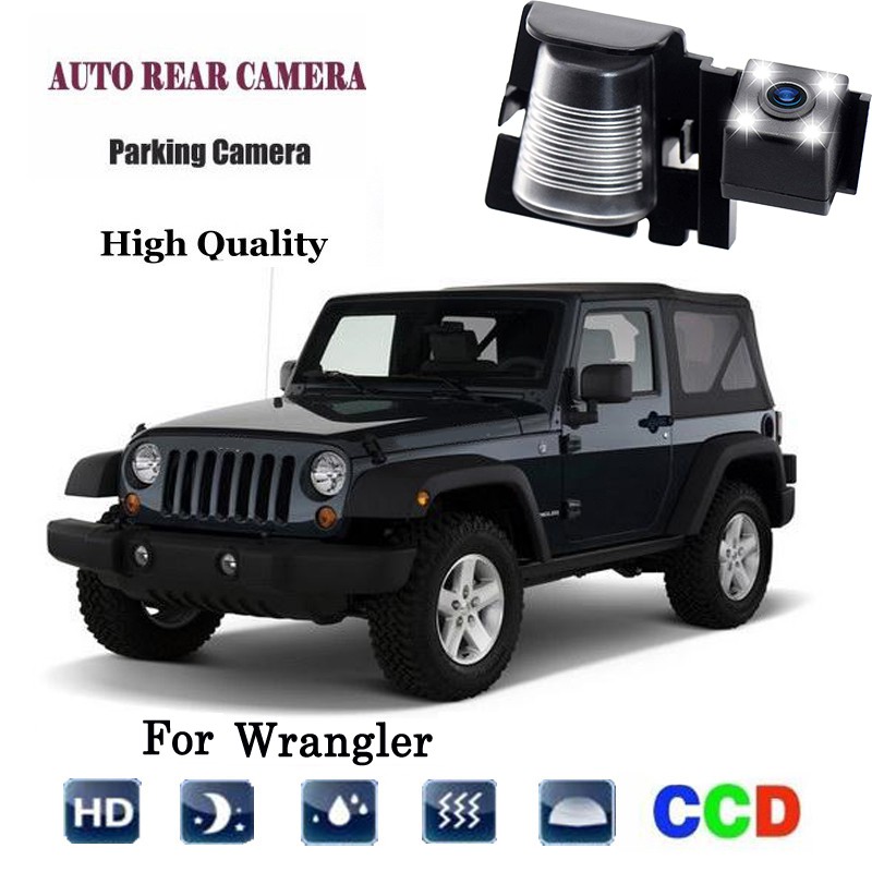 1 Camera Lùi Xe Cho Jeep Wrangler 2007-2018 Chống Thấm Nước