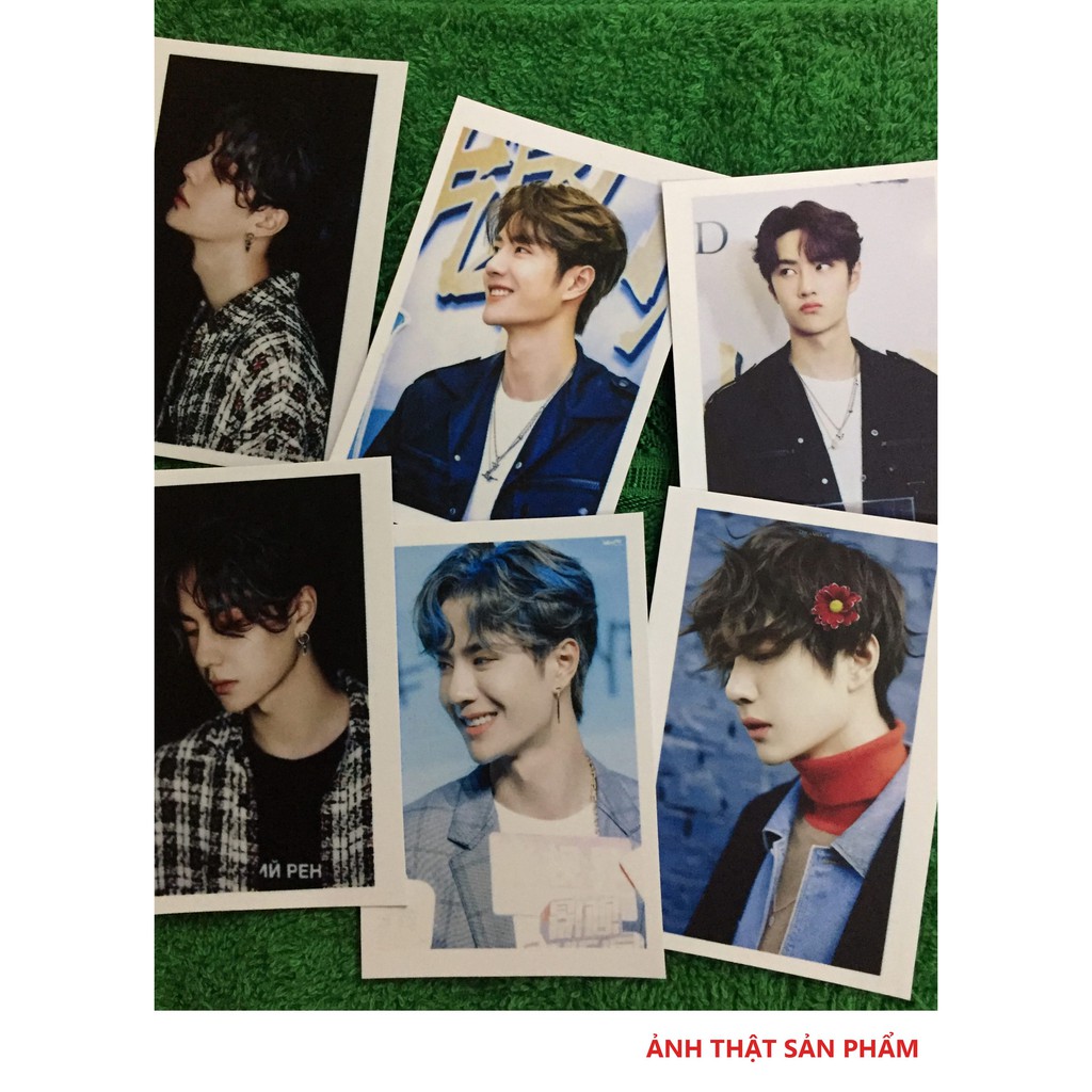 Lomo Card Ảnh VƯƠNG NHẤT BÁC ( WANG YI BO) - gồm 45 ảnh