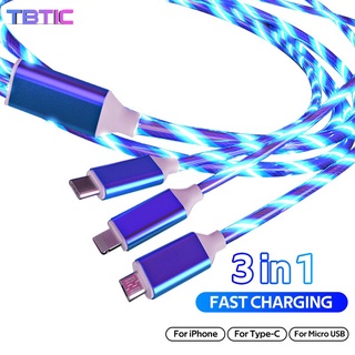 Cáp sạc nhanh tbtic 2.4a micro usb type c cho iphone samsung huawei oppo vivo xiaomi redmi oneplus realme