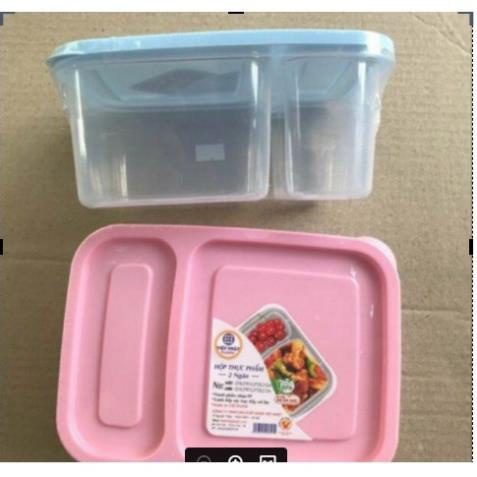 Hộp thực phẩm 2 ngăn tiện dụng . no6486 Việt Nhật