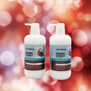 BỘ DẦU GỘI + DẦU XẢ DỪA ORGANIC COCONUT 800ml*2