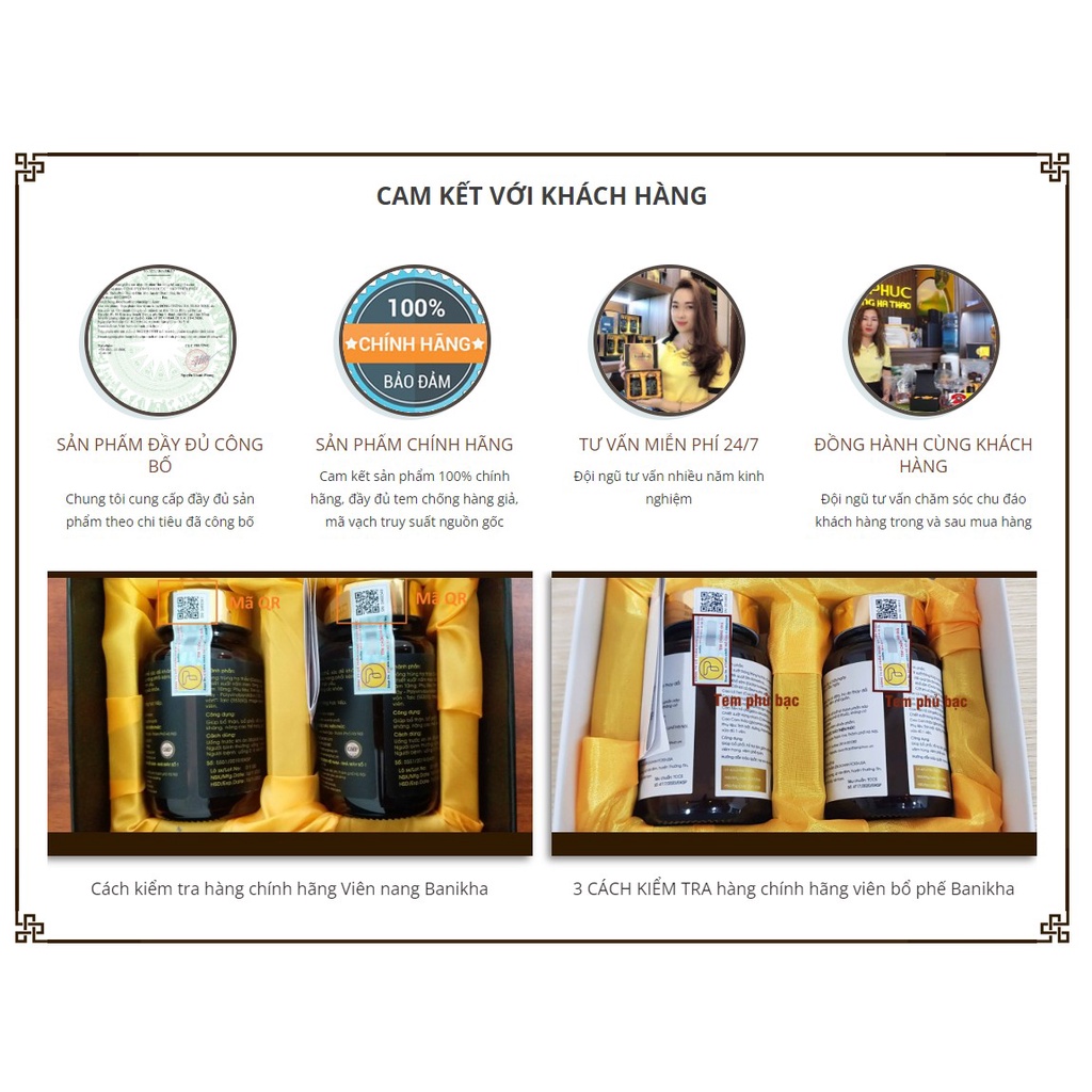 | MUA 1 TẶNG 1 | Viên Nang Đông Trùng Hạ Thảo Banikha - Đông trùng hạ thảo Thiên Phúc - Hàng chính hãng 100%