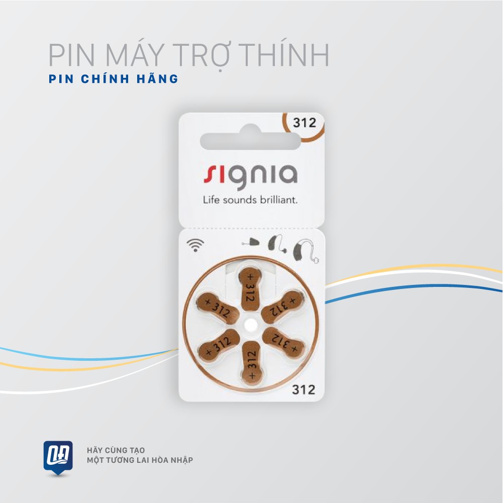 Pin máy trợ thính Signia