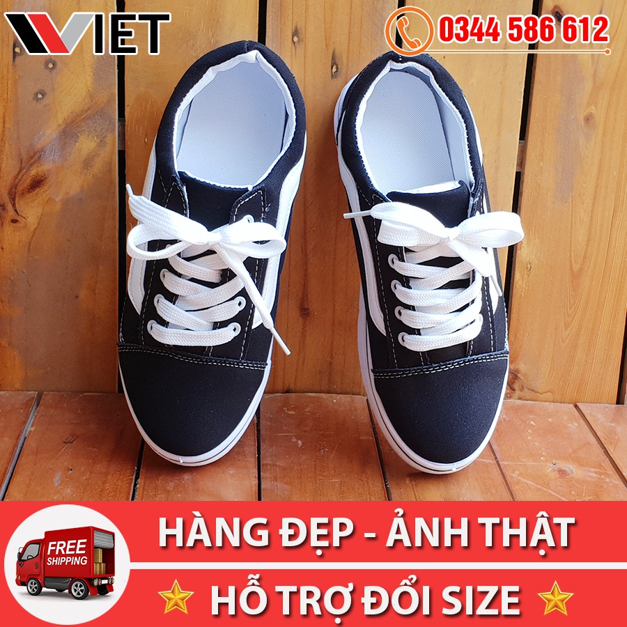 [FREE SHIP TOÀN QUỐC] Thanh Lý Giày Thể Thao Old Skool Đen Trắng Giá Rẻ | BigBuy360 - bigbuy360.vn