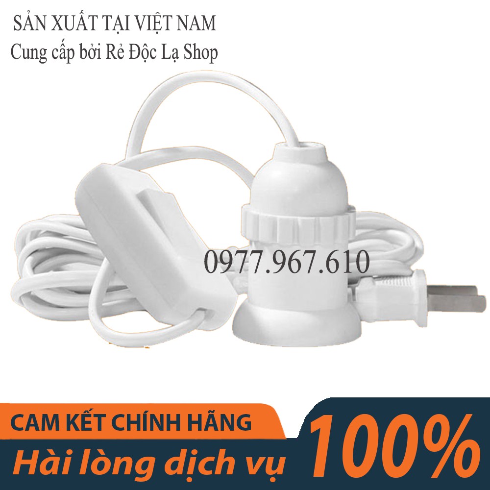 Dây đuôi đèn liền công tắc 3m, 5m Pipo ( cao cấp )