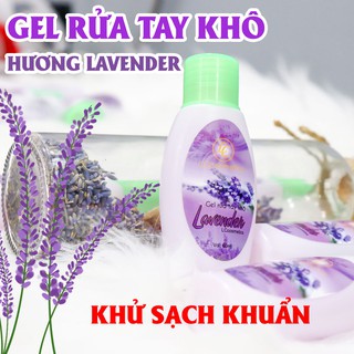 [FREESHIP] GEL Rửa Tay Khô Sạch Khuẩn Hương Lavender dễ chịu - Thương Hiệu LC