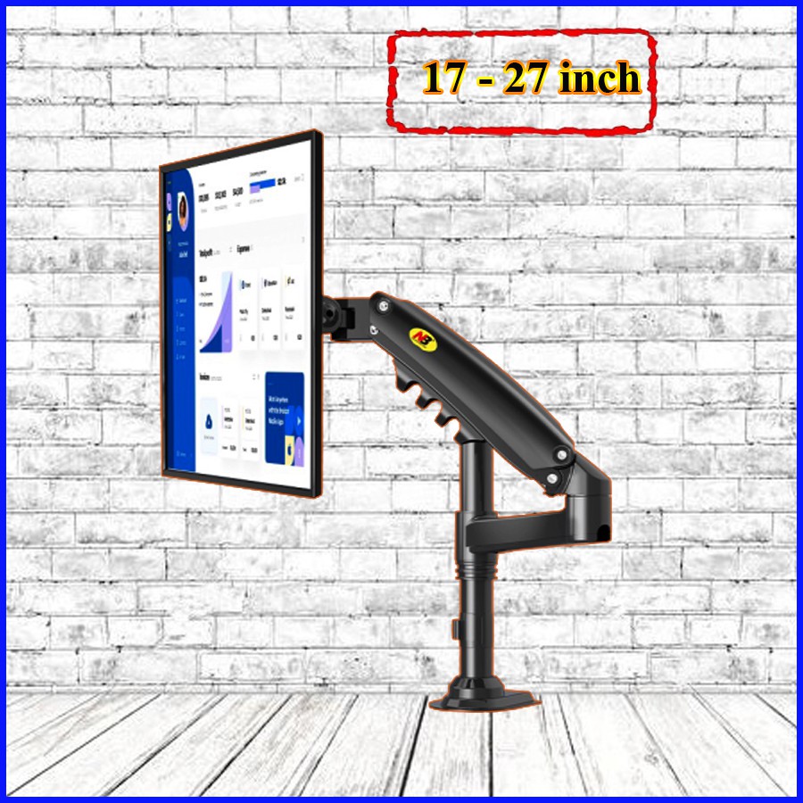 Giá Đỡ Màn Hình Máy Tính Nhập Khẩu Chính Hãng NB H80 (Lắp Cho Màn Hình LCD 17 inch - 27 inch)