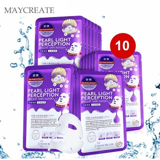 Bộ 10 Mặt nạ HA MayCreate – Hyaluronic Acid Super Smooth Mask
