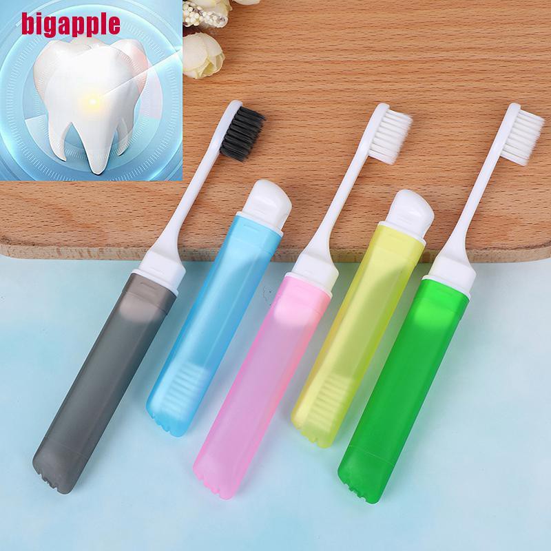 Bàn Chải Đánh Răng Nhựa Gấp Gọn Tiện Dụng Cho Du Lịch | BigBuy360 - bigbuy360.vn