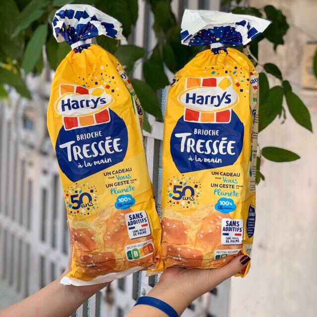 BÁNH MÌ HOA CÚC HARRYS TRESSEE PHÁP Ổ LỚN 500gr [date mới]