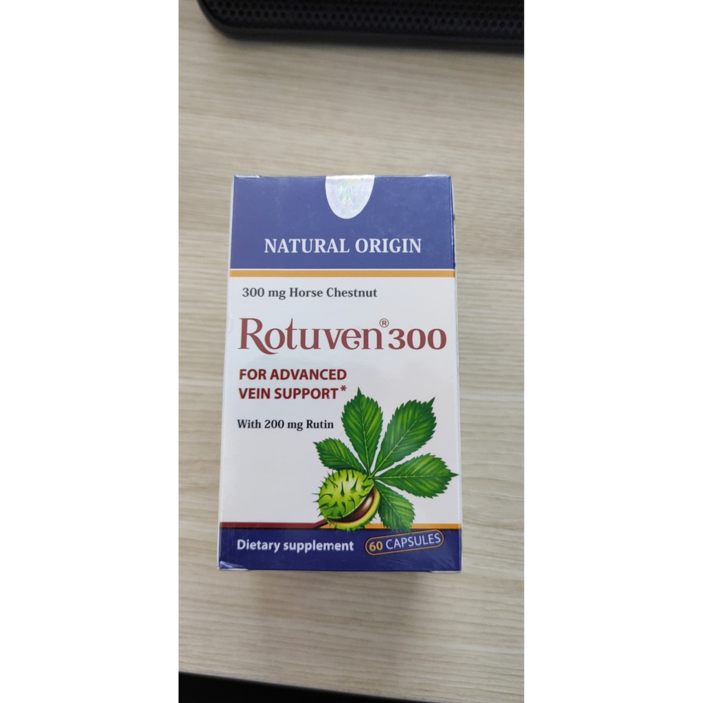 Rotuven Hộp 60 Viên - Dành Cho Người Bị Giãn Tĩnh Mạch - cvspharmacy