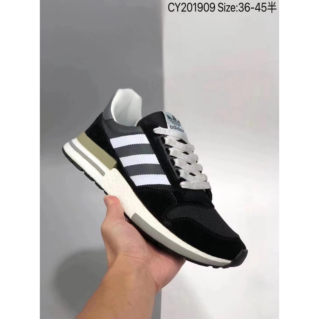 Giày thể thao sneakers ZX500 đen trắng