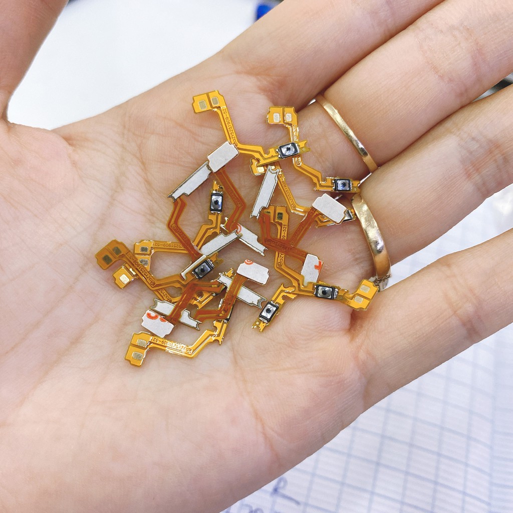 Dây nút nguồn Oppo F3, công tắc mở nguồn Oppo F3 zin linh kiện