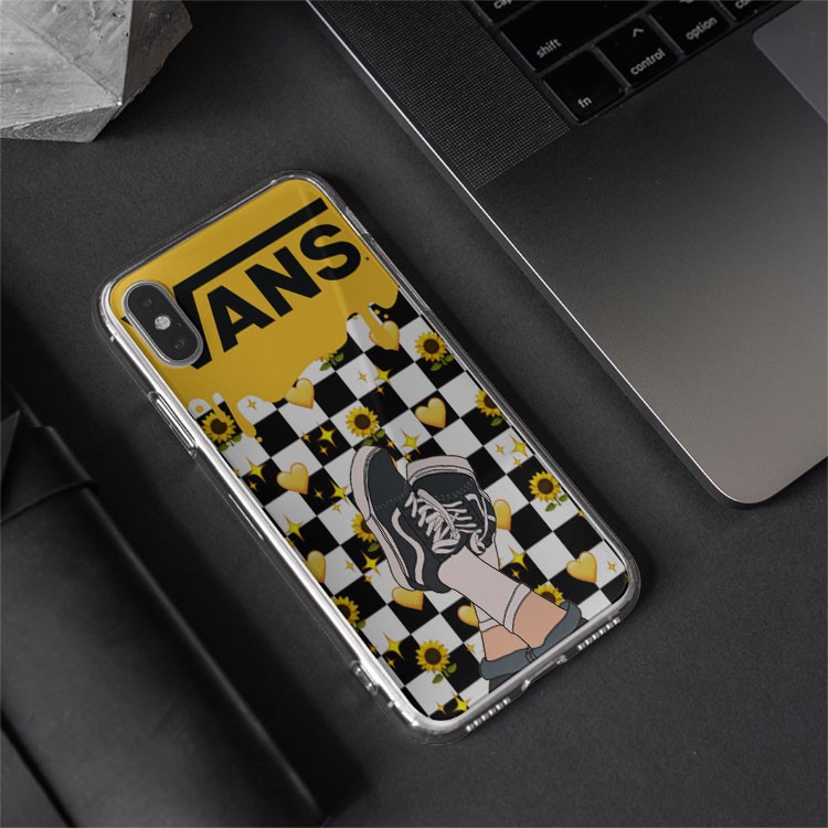 Ốp lưng VANS  sành điệu màu vàng cho Iphone 5 6 7 8 Plus 11 12 Pro Max X Xr 81