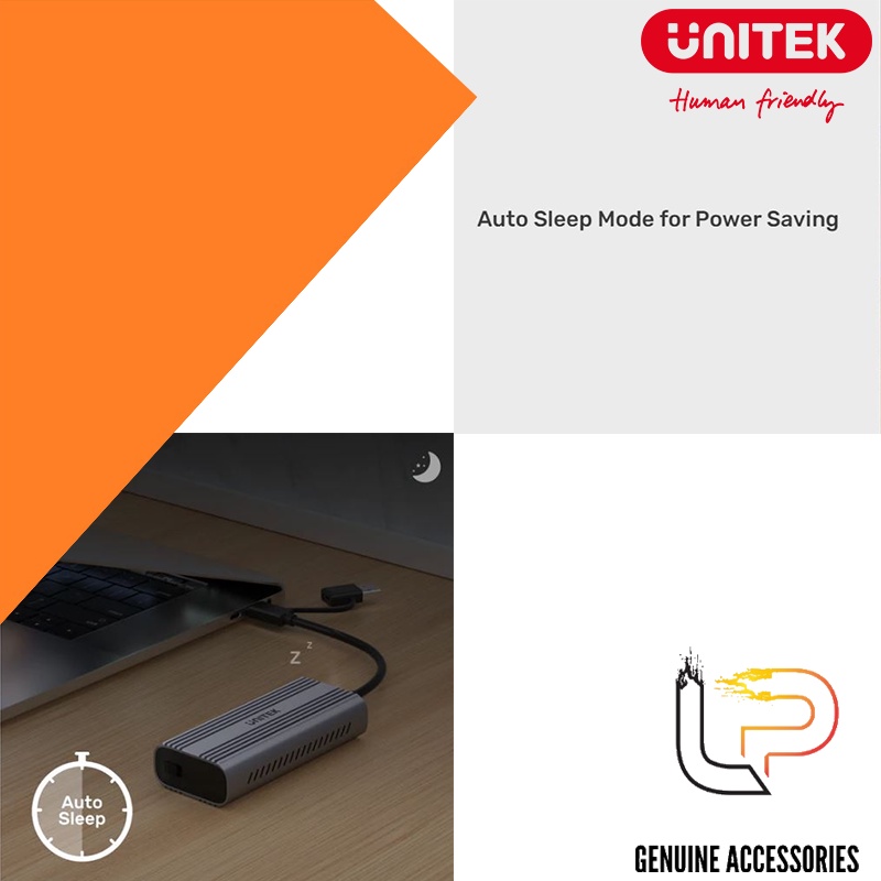 HỘP ĐỰNG Ổ CỨNG SSD TYPE-C 10GB RA CỔNG M2 PCLE/SATA ENCLOSURE S1225A UNITEK