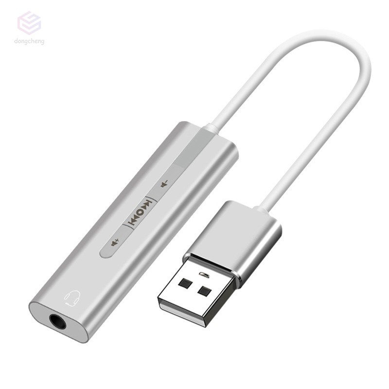 Bộ Chuyển Đổi Thẻ Âm Thanh Usb Sang 3.5 mm 2 Trong 1