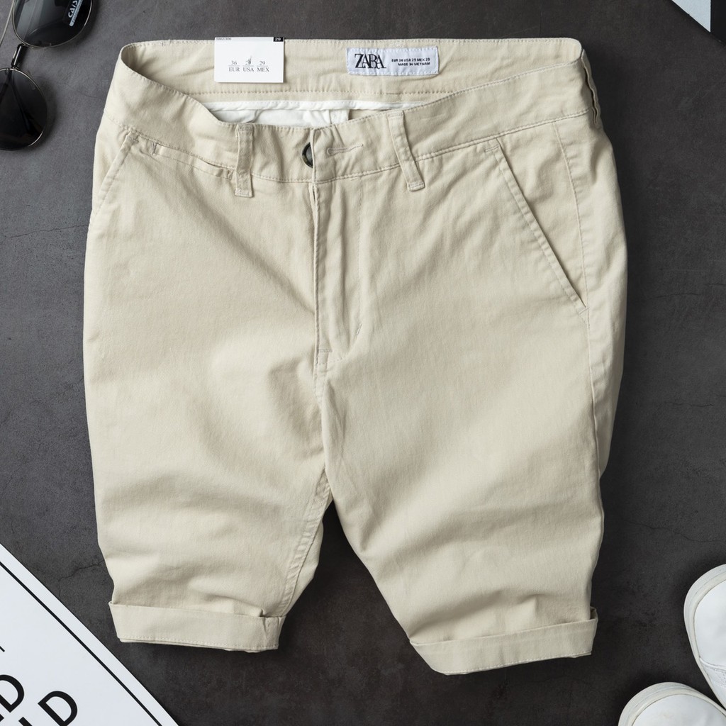 [Mã SKAMA06 giảm 8% TỐI ĐA 50K đơn250K] Quần Short Kaki Nam Chất Co Giãn Mềm Xịn | BigBuy360 - bigbuy360.vn