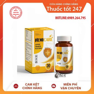 HEMICARE 👍 [CHÍNH HÃNG] ❤️ TĂNG CƯỜNG SỨC KHỎE,HỆ MIỄN DỊCH NHANH CHÓNG CHO CƠ THỂ KHỎE MẠNH HIỆU QUẢ CHÍNH HÃNG