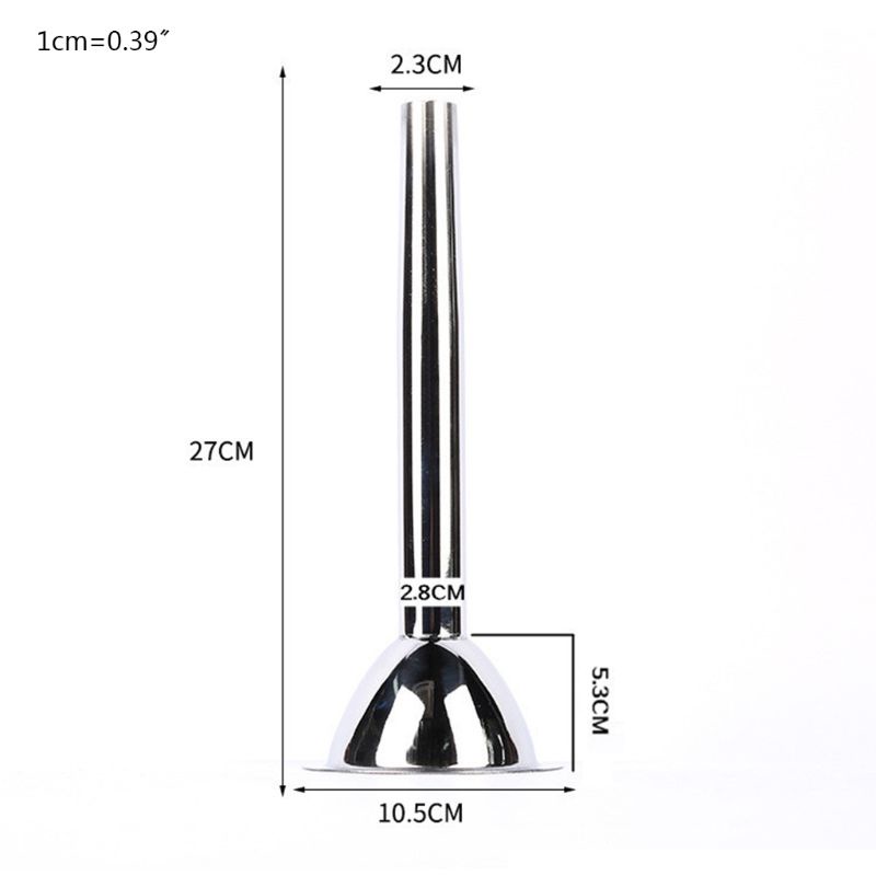 Phễu Làm Xúc Xích Bằng Thép Không Gỉ 27cm 23mm