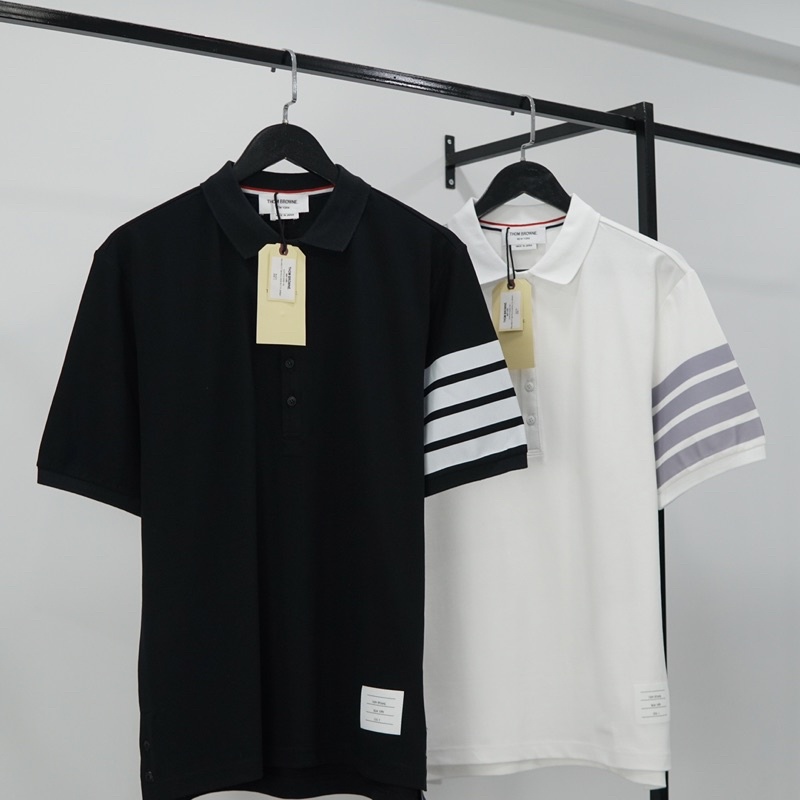 Áo polo Thombrowne lịch sự Áo Thombrowne cao cấp Áo polo nam thanh lịch